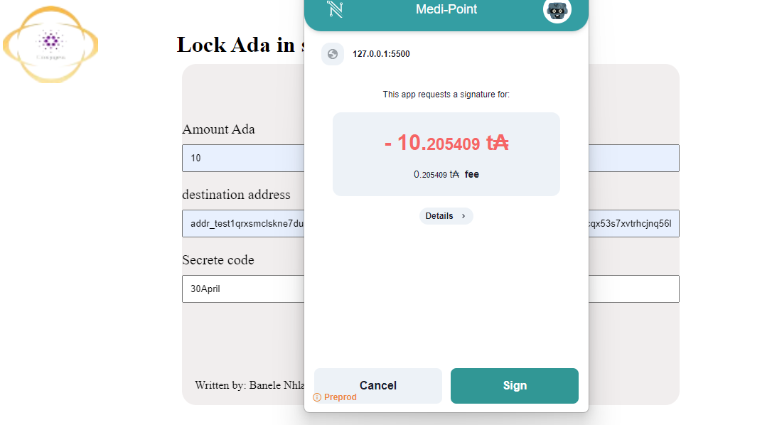 lock ADA